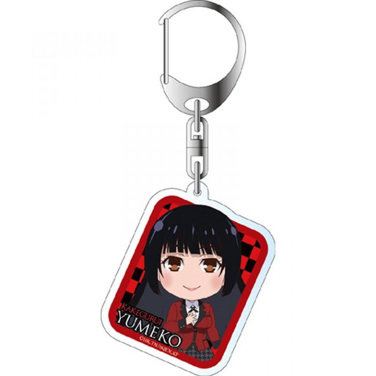 Kakegurui Key Chain - 6cm Anime Kakegurui Characters Acrylic Keychain ...