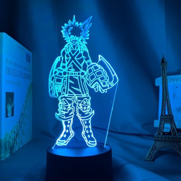 Anime Kakegurui Figure Model Toys Jabami Yumeko Action Figures Acrylic 3D Led Night Light Lamp DIY 4 - Kakegurui Merch
