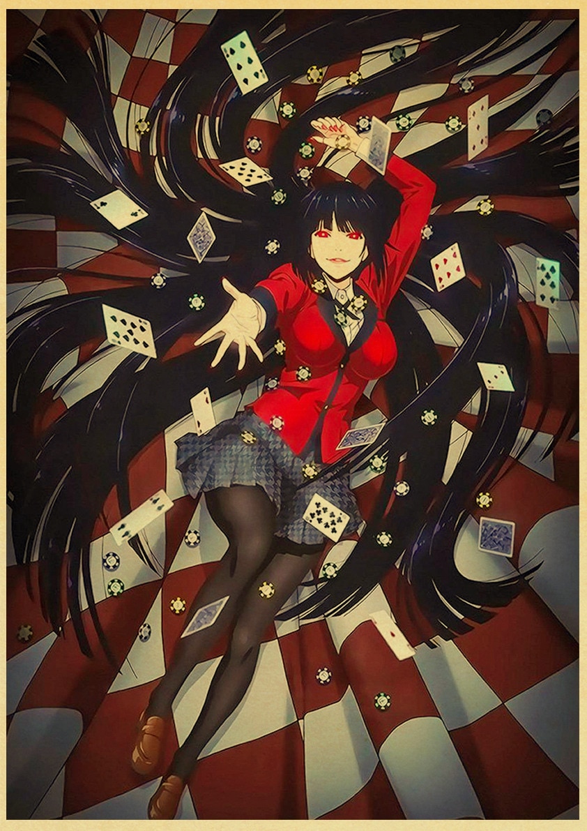 Kakegurui Manga Anime Poster